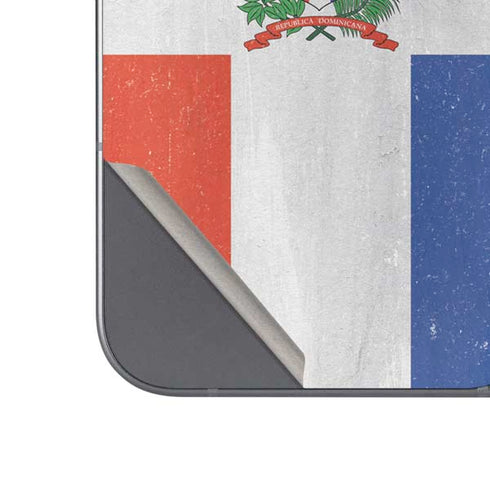 Dominican Republic Flag Distressed Google Pixel 9 Pro Fold Skin
